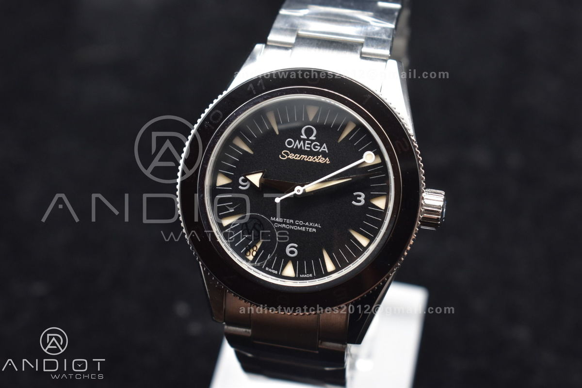 Seamster 300 "Spectre" Limited Edition VSF 1:1 Best Edition on SS Bracelet A8400 Super Clone V2